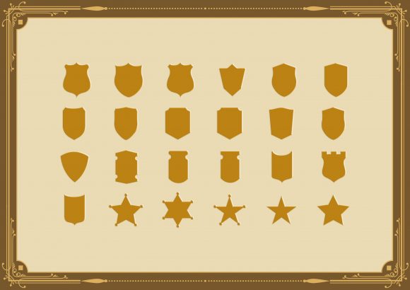 24 Shield Designs: A Freebie Graphic Asset for Creative Branding