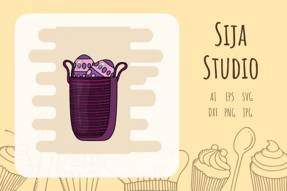 Cute Easter Illustration – A Versatile Graphics Freebie for Design Projects