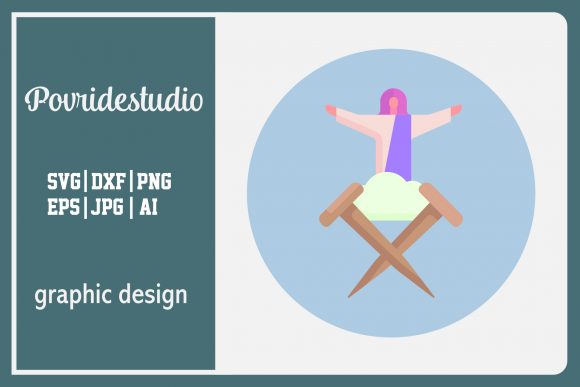 Easter Flat Icon Jesus: A Graphics Freebie for Seasonal Editorial and Web Publishing