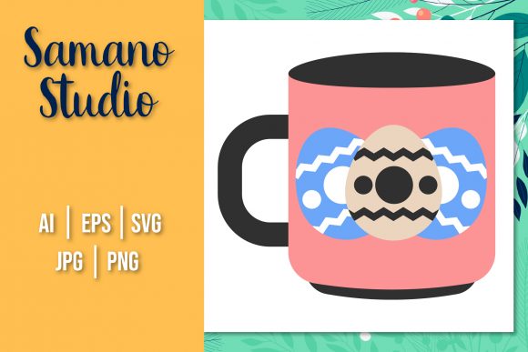 Easter Icon Design Cup Vector Creative: A Graphics Freebie Worth Adding to Your Digital Toolkit