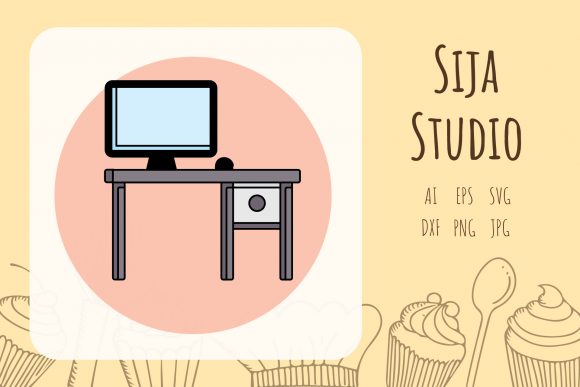 Icon Business Cute Style: A Versatile Graphic Design Freebie for Branding and Marketing