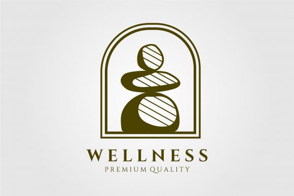 Stone Logo Vintage Vector Illustration: A Practical Freebie for Commercial Graphics