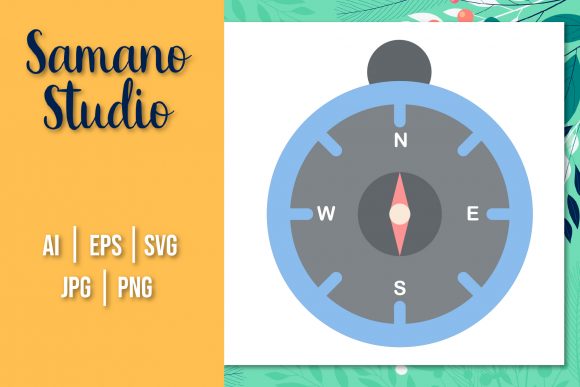 Travel Icon Vector Design Compass Art: A Graphics Freebie with Global Appeal for Local Brands