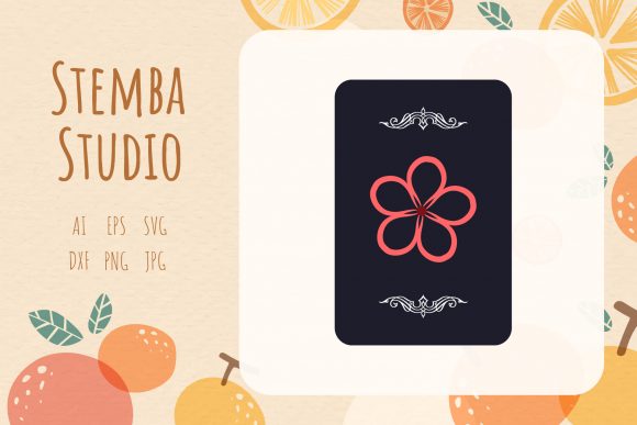 Vector Flower Sakura Card Illustration: A Freebie Graphic for Real Crafting